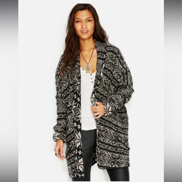 Free People Sweaters - Free People Hidden Snowflake Cardigan
